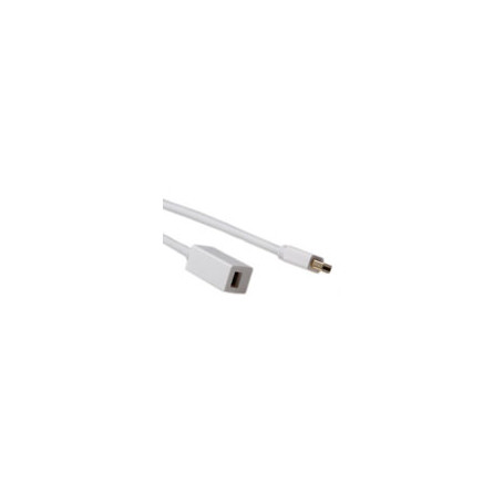 Cable de extensión Mini DisplayPort macho - hembra 1,00m - AK3955 4,91 €