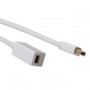 Cable de extensión Mini DisplayPort macho - hembra 1,00m - AK3955 4,91 €