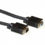 ACT Cable de extensión VGA de Alto Rendimiento macho - hembra Negro 0,50 m - AK4210