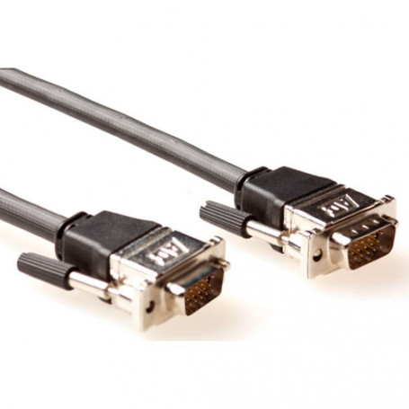 ACT Cable de conexión VGA de Alto Rendimiento macho - macho con conectores metalicos  10,00 m - AK9069