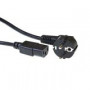 Cable de Alimentación Schuko macho angulado - C13 negro 2,50 m 4,43 €