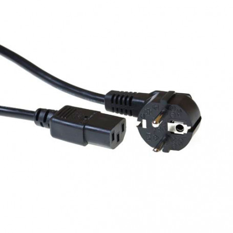 Cable de Alimentación Schuko macho angulado - C13 negro 1,50 m 2,91 €