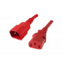 Cable de Alimentación C13 a C14 rojo 1,80 m 3,38 €