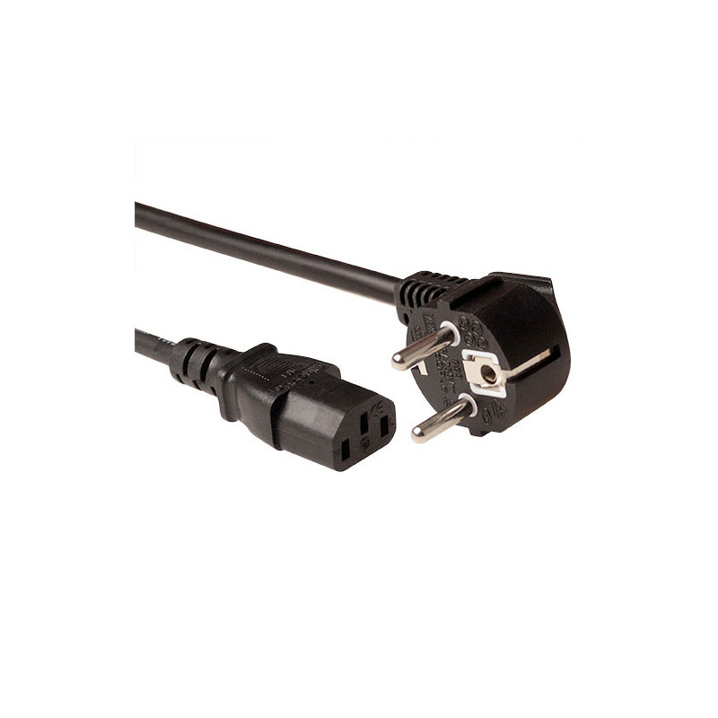 Cable de Alimentación LSZH Schuko macho angulado - C13 negro 1,00 m 3,35 € Cable de Alimentación LSZH Schuko macho angulado - C13 negro 1,00 m 3,35 €