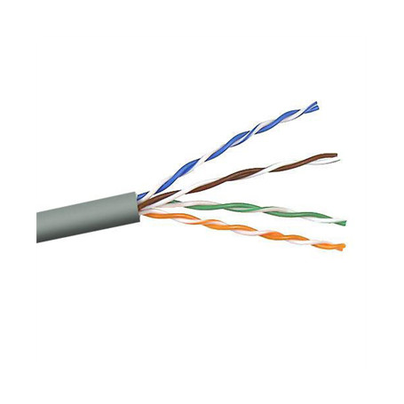 Cable De Red Ethernet CAT6A U/UTP PVC Gris 305 Metros
