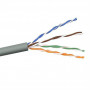 Cable De Red Ethernet CAT6A U/UTP PVC Gris 305 Metros
