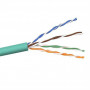 Cable De Red Ethernet CAT6A U/UTP PVC Verde 305 Metros