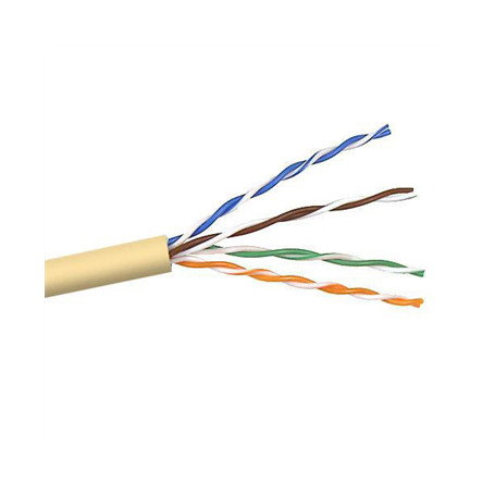 Cable De Red Ethernet CAT6A U/UTP PVC Amarillo 305 Metros