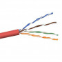 Cable De Red Ethernet CAT6 S/FTP PVC flexible rojo 305 Metros 218,21 €