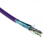 Cable De Red Ethernet Cat 6A F / UTP, LSZH, CPR euroclass ECA, 24AWG, violeta 500 Metros 290,26 €
