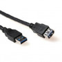 ACT USB 3.0 A macho - USB A hembra 0,50 m - SB3040