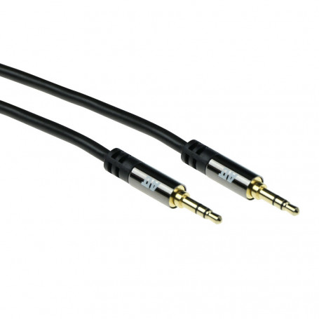 ACT Cable de conexión de Audio HQ jack estéreo 3,5mm macho - macho 15m - AK6247