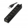 Hub USB 2.0, 7 puertos con interruptor- EW1130 7,69 €