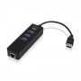 Hub USB 3.0 4 puertos con puerto Gigabit - EW1140 18,36 €