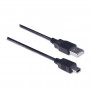Cable de Conexión USB A - B5 Mini Macho 1,80 metros - EW9627 2,51 €