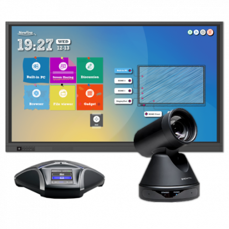 Kit Videoconferencia con Pantalla Interactiva Newline 75" TT-7519RS para Salas Medianas 2.760,29 € product_reduction_percent
