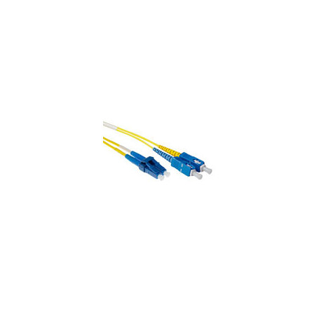 Ewent Cable de conexión de fibra Monomodo 9/125 OS2 duplex LSZH con conectores cortos LC/SC 1.00 m - EL1801 6,36 €