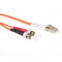 Ewent Cable de Fibra Óptica 10 metros LSZH Multimode 50/125 OM2 fiber patch cable duplex with LC and ST connectors - EL7510 9...