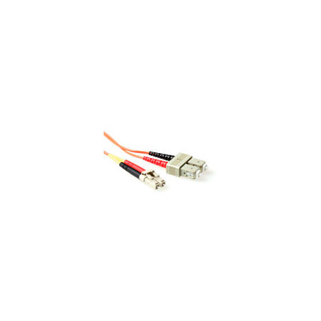 Ewent Cable de conexión de fibra LSZH Multimodo 62.5/125 OM1 duplex con conectores LC/SC de 5 metros - EL8005 6,89 €