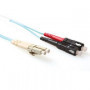 Ewent Cable de Fibra Óptica 10 metros LSZH Multimode 50/125 OM3 fiber patch cable duplex with LC and SC connectors - EL8610 1...