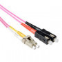 Cable de fibra óptica LSZH Multimodo 50/125 OM4 duplex con conectores LC/SC de 2 metros - EL8702 7,17 €