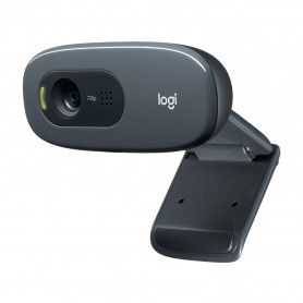 Cámara Videoconferencia Logitech HD Webcam C270 cámara web 3 MP 1280 x 720 Pixeles USB 2.0 Negro 26,78 €