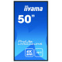 Monitor Profesional iiyama LH5042UHS-B3 pantalla de señalización Pizarra de caballete digital 125,7 cm (49.5") VA 500 cd / m²...