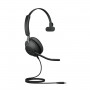 Jabra Evolve2 40 MS Mono Auriculares Alámbrico Diadema Oficina/Centro de llamadas USB Tipo C Negro 90,04 €