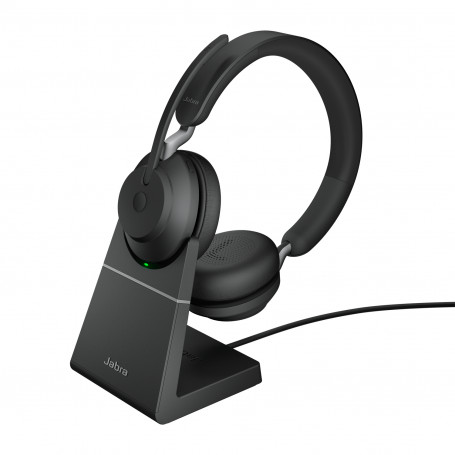 Jabra Evolve2 65, UC Stereo Auriculares Inalámbrico Diadema Oficina/Centro de llamadas USB Tipo C Bluetooth Negro 162,31 €