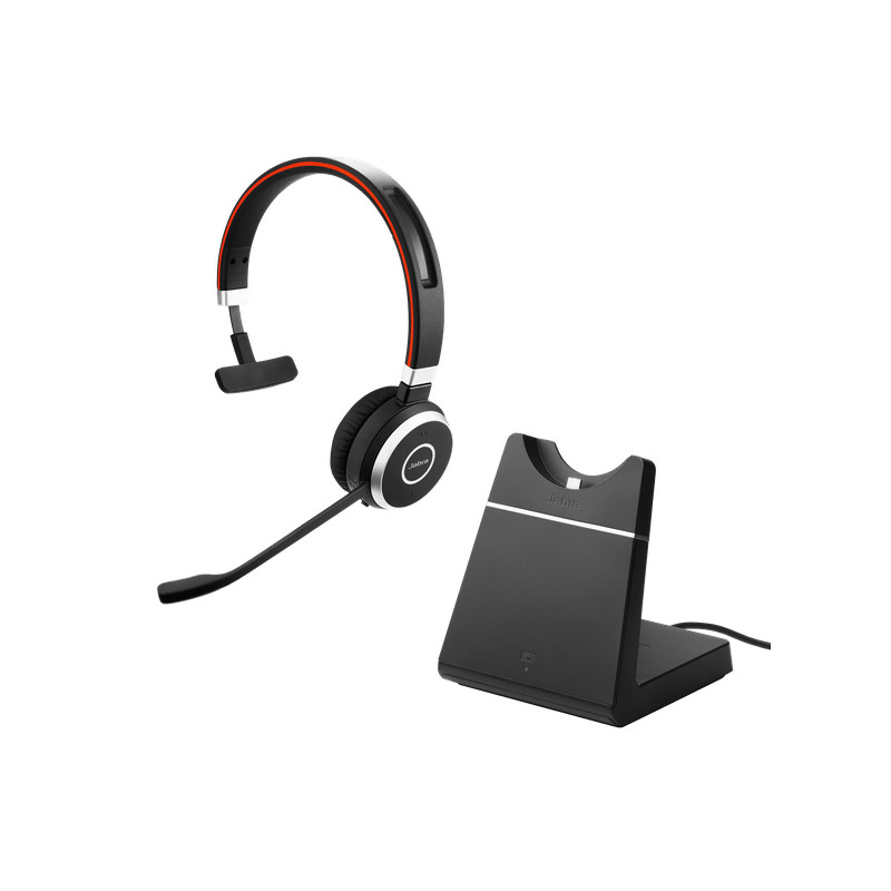 Jabra Evolve 65 Auriculares Inalámbrico y alámbrico Diadema Llamadas/Música USB tipo A Bluetooth Base de carga Negro 166,20 €