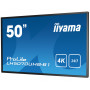 Monitor Profesional iiyama LH5070UHB-B1 pantalla de señalización Pantalla plana para señalización digital 125,7 cm (49.5") VA...