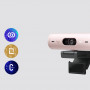 Cámara Videoconferencia Logitech Brio 500 cámara web 4 MP 1920 x 1080 Pixeles USB-C Rosa 125,50 €