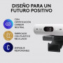 Cámara Videoconferencia Logitech Brio 500 cámara web 4 MP 1920 x 1080 Pixeles USB-C Blanco 120,00 €