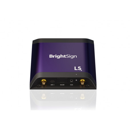 Reproductor de carteria digital BrightSign LS445 reproductor multimedia y grabador de sonido Negro, Púrpura 4K Ultra HD 374,92 €