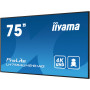 Monitor Profesional iiyama LH7554UHS-B1AG pantalla de señalización Pantalla plana para señalización digital 190,5 cm (75") LC...