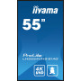 iiyama LH5554UHS-B1AG pantalla de señalización Pantalla plana para señalización digital 138,7 cm (54.6") LCD Wifi 500 cd / m²...