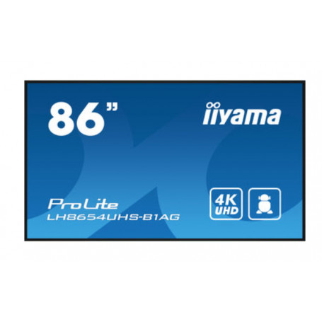 iiyama ProLite LH8654UHS-B1AG 2,17 m (85.6") 3840 x 2160 Pixeles 4K Ultra HD LED Negro 1.976,40 €