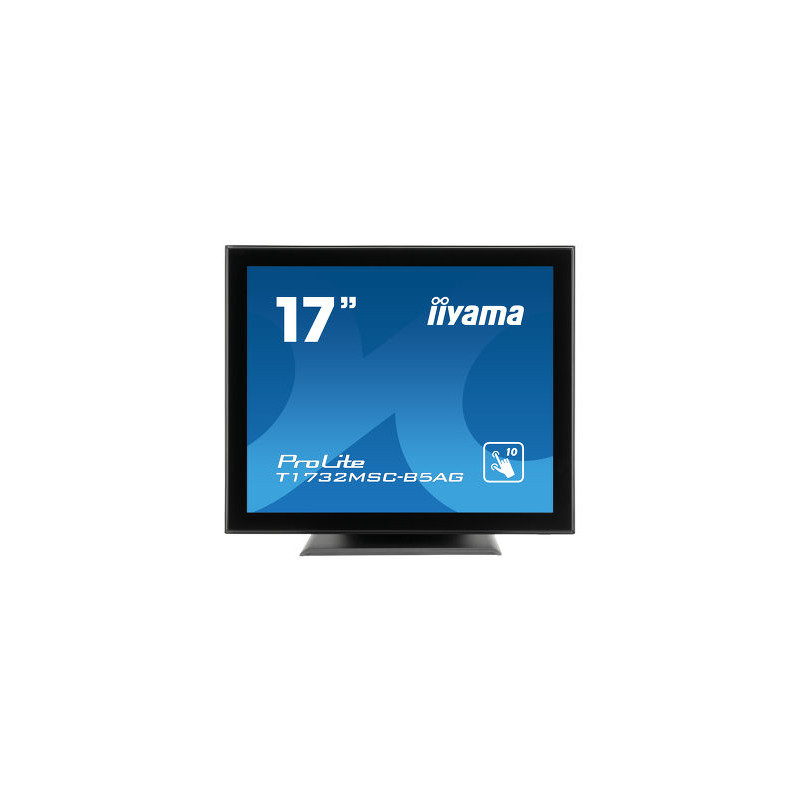 iiyama ProLite T1732MSC-B5AG pantalla para PC 43,2 cm (17") 1280 x 1024 Pixeles LED Pantalla táctil Negro 450,21 €