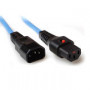 IEC Lock Cable de conexión 230V C13 bloqueable - C14 Azul 0,50 m - PC1109 3,35 €
