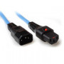 IEC Lock Cable de conexión 230V C13 bloqueable - C14 Azul 3,00 m - PC963 6,67 €