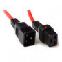 IEC Lock Cable de conexión 230V C19 bloqueable - C20 Rojo 1.00 m - PC1401 9,32 €