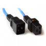 IEC Lock Cable de conexión 230V C19 bloqueable - C20 Azul: 1.00 m - PC1357 9,32 €