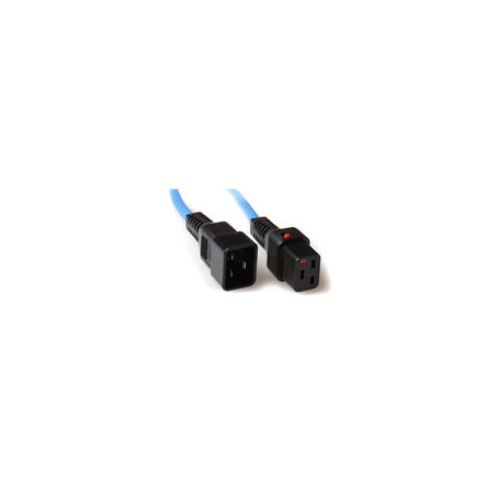 IEC Lock Cable de conexión 230V C19 bloqueable - C20 Azul: 3.00 m - PC1376 13,04 €