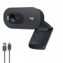 Webcam Logitech C505 HD cámara web 1280 x 720 Pixeles USB Negro 66,16 €