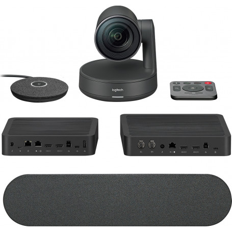 Kit Videoconferencia Logitech Medium Microsoft Teams Rooms sistema de video conferencia Ethernet Sistema de vídeoconferencia ...