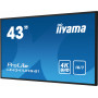 Monitor Profesional iiyama LE4341UHS-B1 pantalla de señalización Pantalla plana para señalización digital 108 cm (42.5") LCD ...