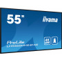 Monitor Profesional iiyama PROLITE 139,7 cm (55") LED Wifi 500 cd / m² 4K Ultra HD Negro Procesador incorporado Android 11 24...
