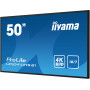 Monitor Profesional iiyama LE5041UHS-B1 pantalla de señalización Pantalla plana para señalización digital 125,7 cm (49.5") LC...