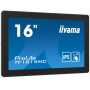 Pantalla Interactiva iiyama ProLite TF1615MC-B1 pantalla para PC 39,6 cm (15.6") 1920 x 1080 Pixeles Full HD Pantalla táctil ...