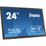 Pantalla Interactiva iiyama PROLITE Pizarra de caballete digital 61 cm (24") LED 600 cd / m² Full HD Negro Pantalla táctil 46...